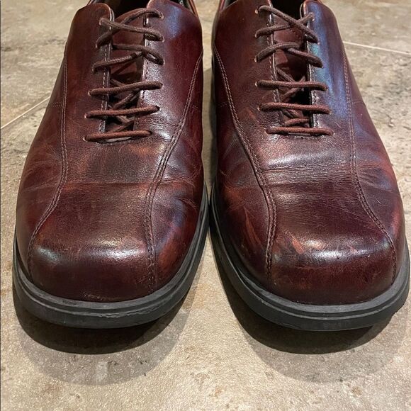 Mephisto Brown Leather Oxford Shoe Mens Size 10 Bicycle Toe Air-Jet Comfort main image 8